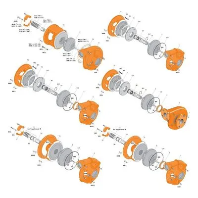 B07909KIT Berkeley Pumps - B1-1/2TPMS 5HP PUMP KIT W/O DOC & MTR. B Series Kits Made by Pentair.