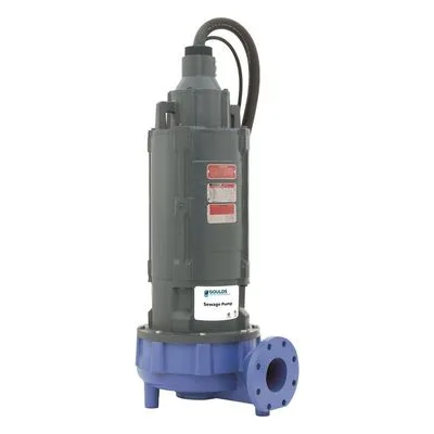 Goulds Pumps 4XD12K2MC 4XD Non Clog Explosion Proof Commercial Submersible Sewage Pump