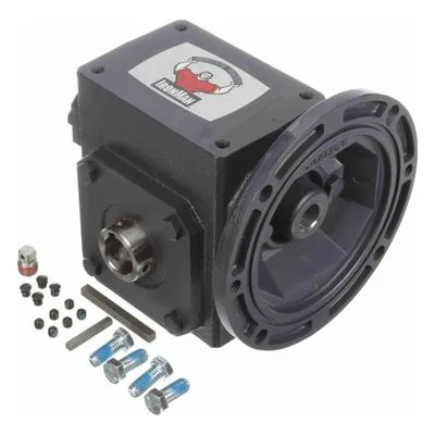 GR8180537.14 Grove Gear (GR-HMQ818-5-H1-56-14) Regal Rexnord GR Series - Ironman Cast Iron Worm Gear Speed Reducer