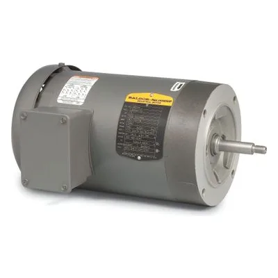 JM3457 Baldor .33 HP, 3450 RPM, 3 PH, 60 HZ, 56J, 3410M, TEFC, F1 UPC 781568217931