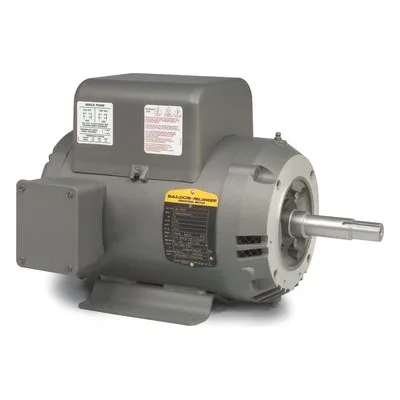 JML1408T Baldor 3 HP, 1725 RPM, 1 PH, 60 HZ, 184JM, 3634LC, OPEN UPC 781568114636