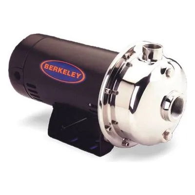 Berkeley Pumps SSCX Series B78635 Stainless Steel Pump Model SS1XN-1⁄2