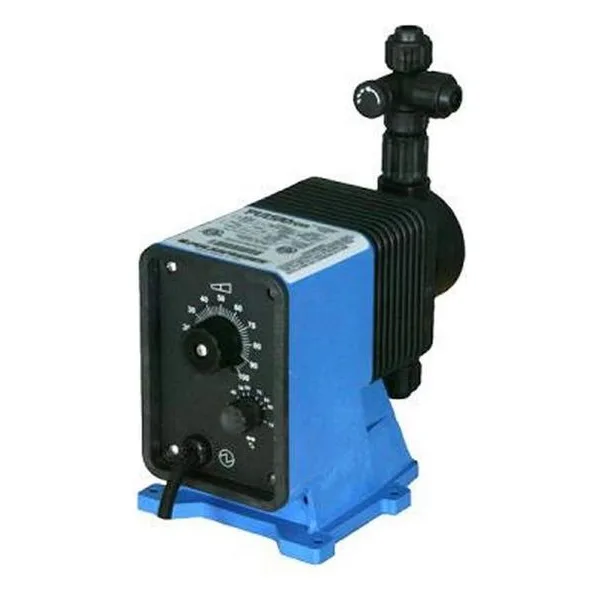 Pulsatron Pumps A Plus Series Model LB64SA-PTC1-XXX Chemical Metering Pump from Pulsafeeder - Front Right Side Image