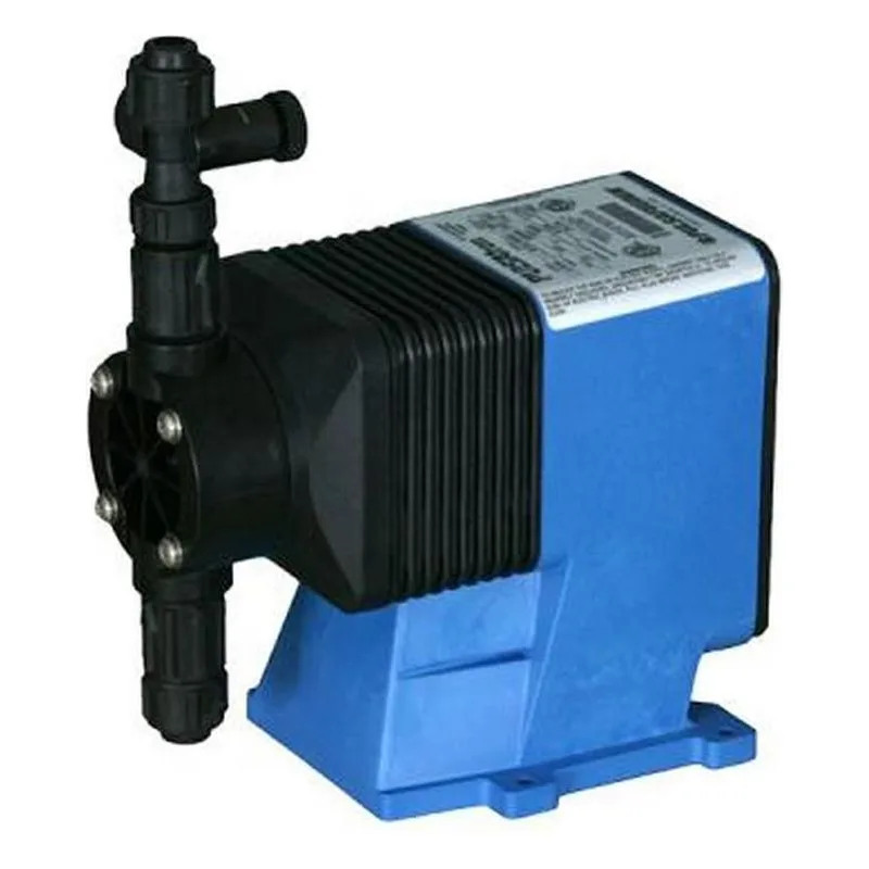 Pulsatron Pumps A Plus Series Model LB64SA-PTC1-XXX Chemical Metering Pump from Pulsafeeder - Back Left Side Image - view 3