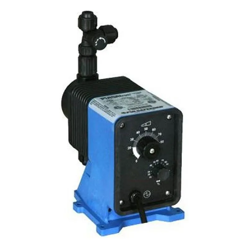 Pulsatron Pumps Series C Plus Model LD03E2-PTC1-IS1 Chemical Metering Pumps by Pulsafeeder - Front Left Side Image. - view 2