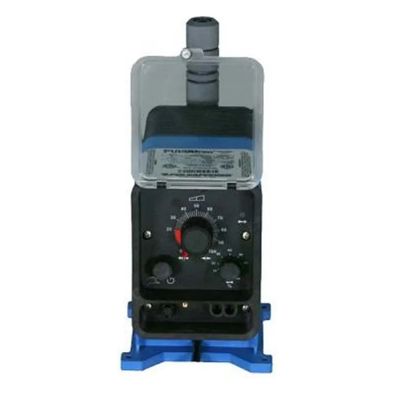 Pulsatron Pumps Series HV Model LVH7MA-WTSK-E49 Chemical Metering Pumps by Pulsafeeder - Front Left Side Image. - view 2