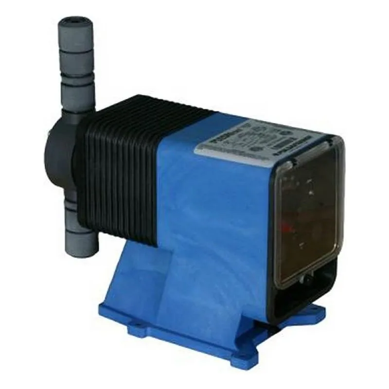 Pulsatron Pumps Series HV Model LVH7MA-WTSK-E49 Chemical Metering Pumps from Pulsafeeder - Back Left Side Image. - view 3