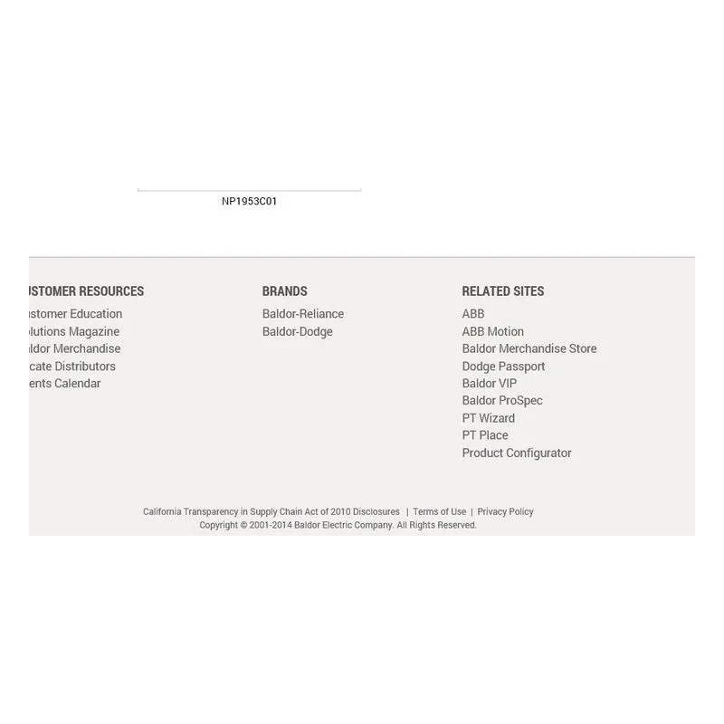 CSSEWDNM3555T Baldor 2 HP, 3500 RPM, 3 PH, 60 HZ, 145TC, 3546M, TENV, F1 Motor Nameplate - view 2