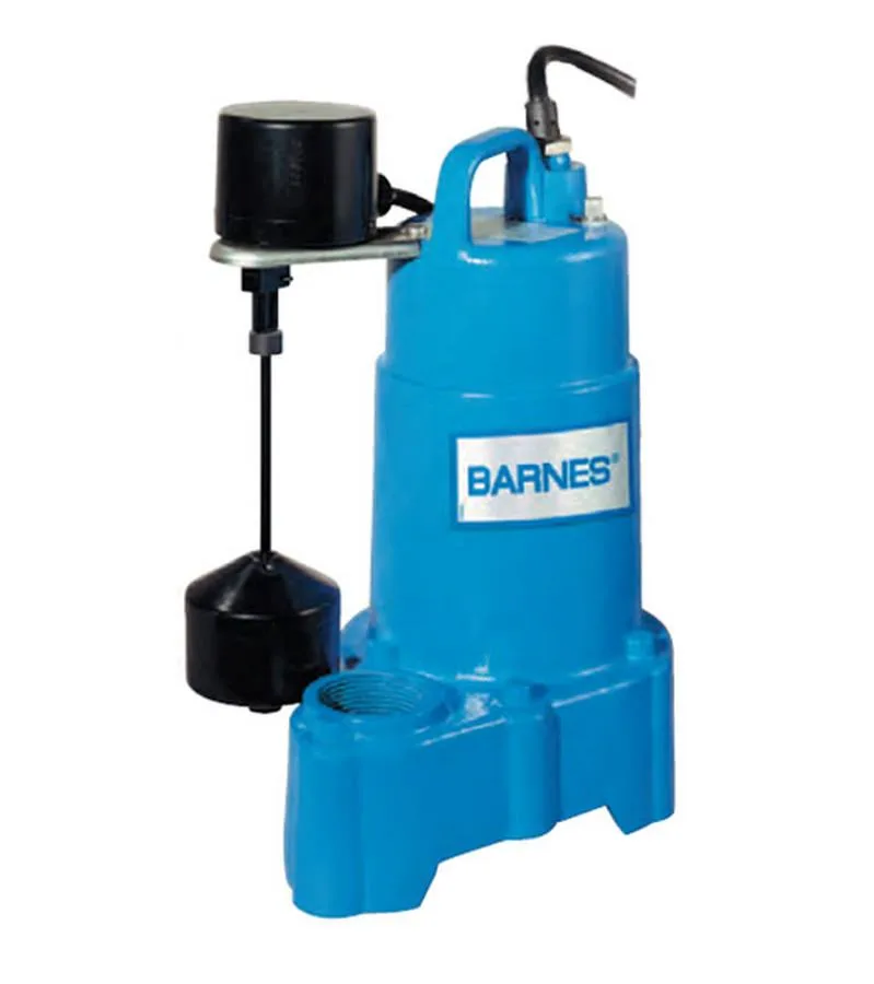 Barnes Pumps SP33AX Effluent Sewage Sump Pump 112550 | PumpCatalog.com