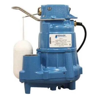 GSP0511  Submersible Sump / Effluent, 1/2" Solids, 1/2 HP, 115 Volts, 20' Cord, Auto