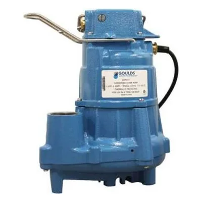 GSP0511M Submersible Sump / Effluent, 1/2" Solids, 1/2 HP, 115 Volts, 20' Cord, Manual.