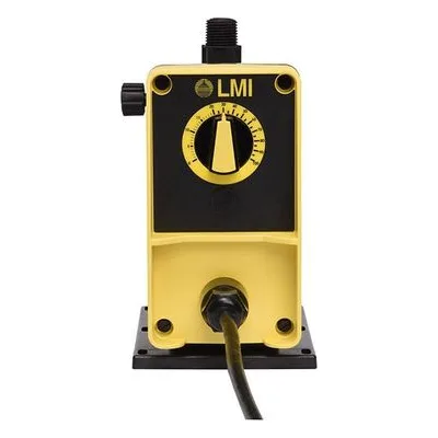 LMI PD011-907NP PD Series Chemical Metering Pump, Front View.
