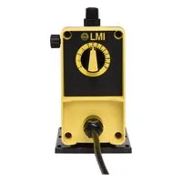 LMI PD041-822NI PD Series Chemical Metering Pump, Front View.