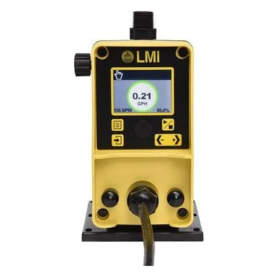 LMI PD761-842NI PD Series Chemical Metering Pump, Front View.