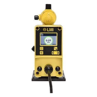 LMI PD761-842SI PD Series Chemical Metering Pump, Front View.