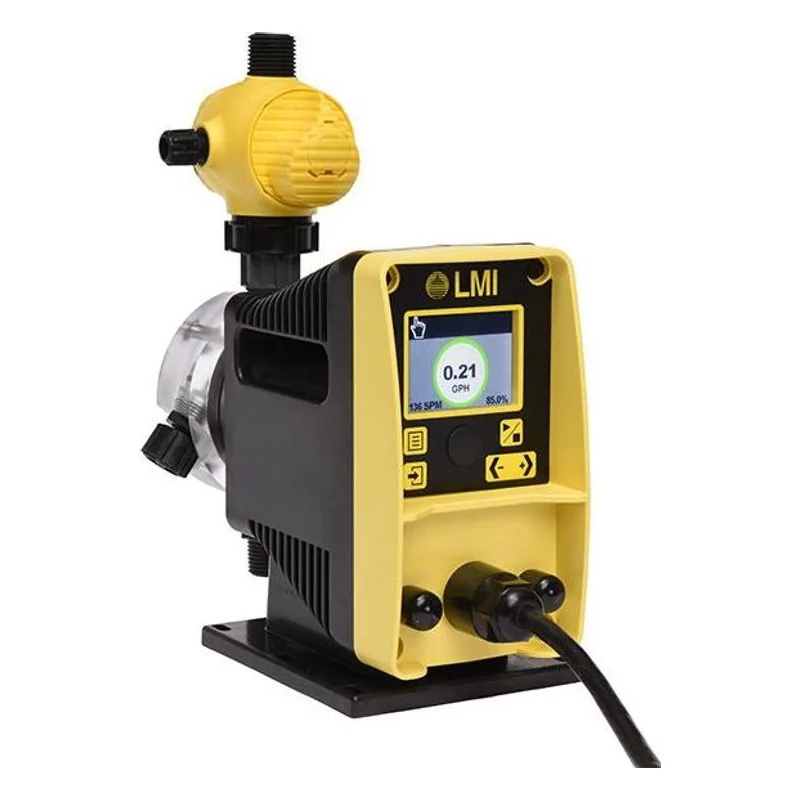LMI PD751-930SI PD Series Chemical Metering Pump, Left Angle View. - view 4