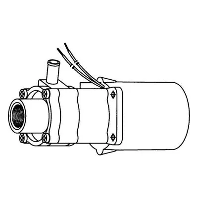 March Pumps Part Number: 0893-0001-0400 Series 893 Chemical Pump - 893-04 12VDC