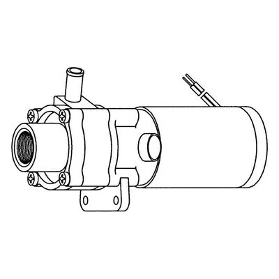 March Pumps Part Number: 0893-0061-0200 Series 893 Chemical Pump - 893-09 12V DC (Ametek Motor)