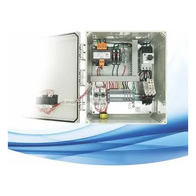 Stancor CB-2000/208/3/11-16/5 Pump, NEMA 4x Simplex Control – 208/3,5 HP Max. Control Panel.