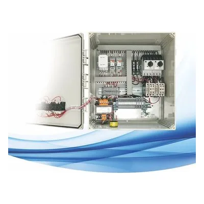 Stancor CB-2002/208/3/11-16/5 Pump, NEMA 4x Duplex Control – 208/3,5 HP Max. Control Panel.