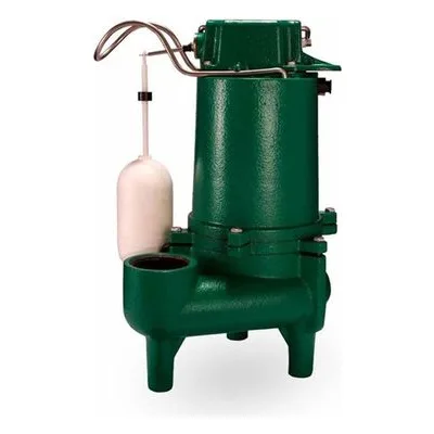 Myers MSE50 Series Submersible Sewage Ejector Pump - Model Number: MSE5012P10. A Pentair Brand.