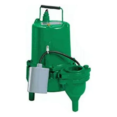 Myers MSKV50 Series Sewage Pump w/Recessed Vortex Impeller - Model Number: MSKV50AD110. A Pentair Brand.