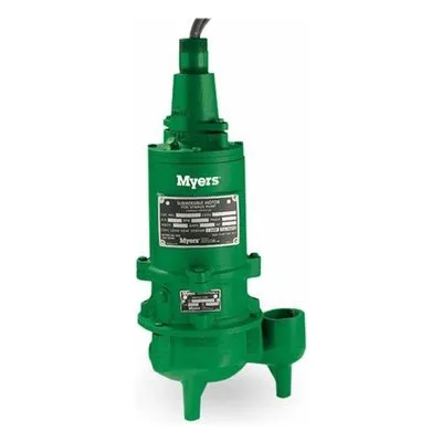 Myers SX Series Hazardous Location Pump SX Series - Model Number: SX150H-01 / Engineering #: 28210E600. A Pentair Brand.