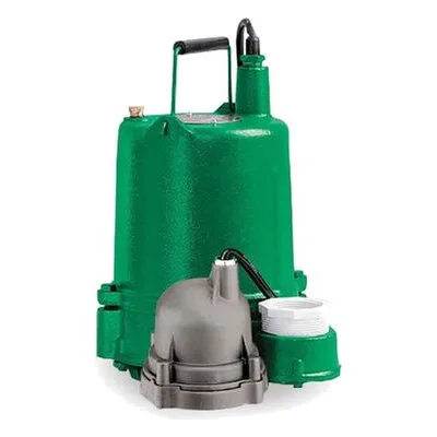 Myers MEOSP50 Series Submersible Effluent Pump - Model Number: MEOSP50A1 10 / Engineering #: 28214D000. A Pentair Brand.