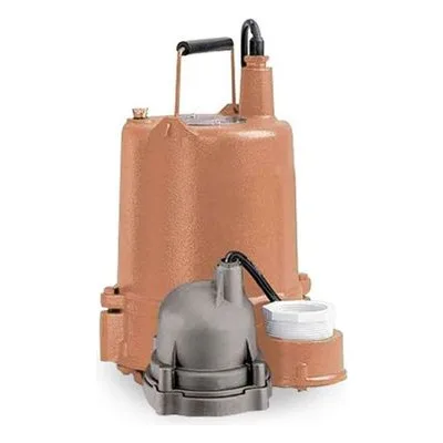 Myers MEOSP50 Series Submersible Effluent Pump, Model Number: MEOSP50AB1 20 /Engineering #: 28214D400. A Pentair Brand.