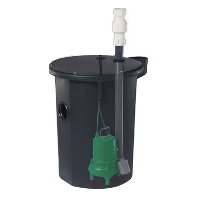 Myers Assembled Sewage Package Basin System - M224A. By Pentair