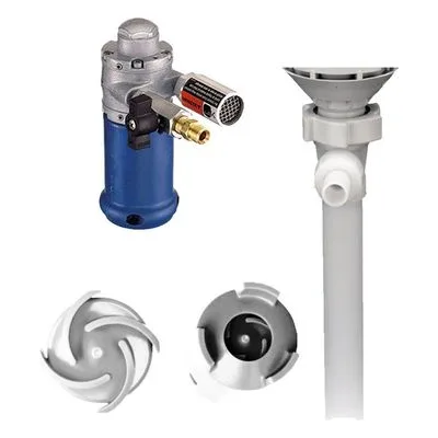 Finish Thompson FTI SFVV60-H-M6 SF Sealless, High Performance Drum Pump & Motor - Part Numbers: DSFVV010 & A100007.