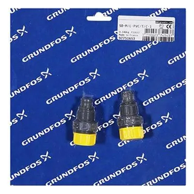 Grundfos 97751653 Dosing Pump Kits, Kit, valve SD-M/L-PVC/T/C-1 Chemical Metering Pumps Replacement Parts