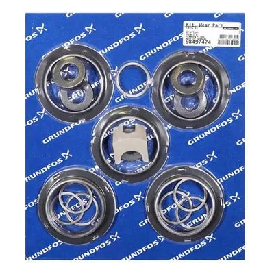 Grundfos Pumps 98497474 CR Series Repair Parts, Wear Parts Kit - 3-7 Graflon.