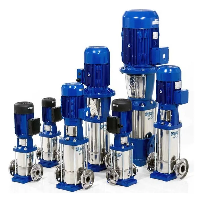 Goulds Pump 22SV2PG4E60 e-SV Stainless Steel Vertical Multi-Stage Pumps, 5HP 2/60/3 TEPE 360 2STG.