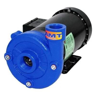 AMT Pumps 5033-95 Solids Handling Straight Centrifugal Pump. 2 HP TEFC Motor, Cast Iron. A Gorman-Rupp Company.