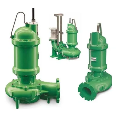 Deming 7366N-X70-1E-32N-138318XF 7366N Solids Handling Demersible Chopper Sewage & Drainage Pumps, Standard Version.