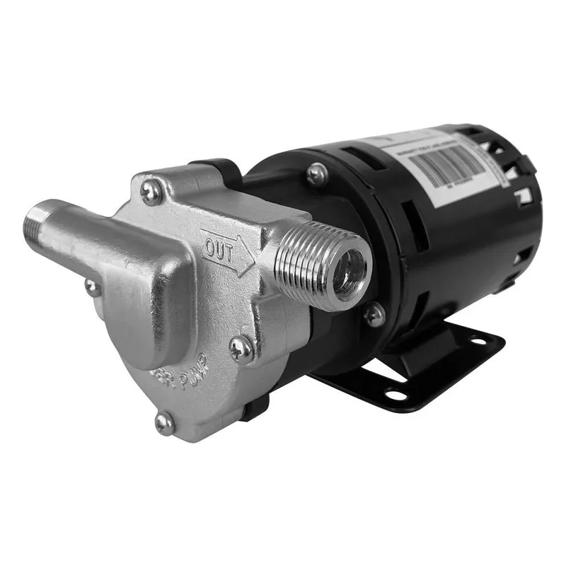 CHUGGER PUMP XCPSS-IN-2 Stainless Steel Inline 230 Volt Home Brewing Beer Pump - view 2
