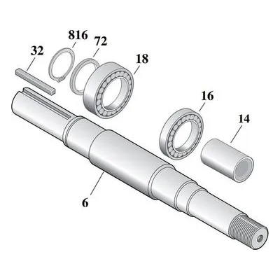 Berkeley Pump Replacement & Repair Part B82183 for Centrifugal & Irrigation Industrial Pumps