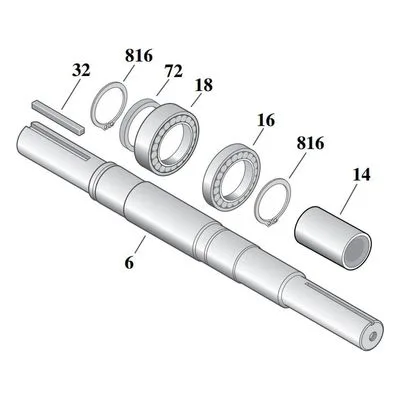 Berkeley Pump Replacement & Repair Part B60633 for Centrifugal & Irrigation Industrial Pumps