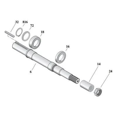 Berkeley Pump Replacement & Repair Part B80698 for Centrifugal & Irrigation Industrial Pumps