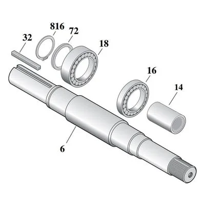 Berkeley Pump Replacement & Repair Part B80696 for Centrifugal & Irrigation Industrial Pumps
