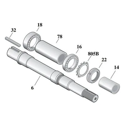 Berkeley Pump Replacement Kit B75298 B3ZRM HYDR. CCW