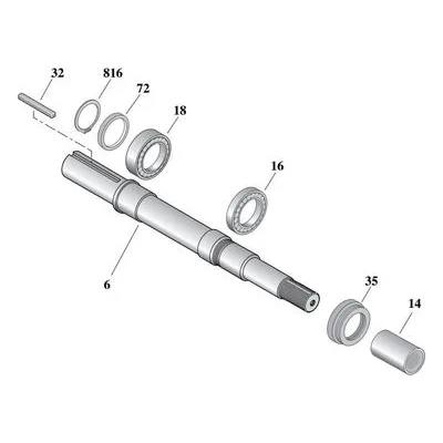 Berkeley Pump B80694  Replacement & Repair Part B80694 Shaft Kit Irrigation Industrial Pumps