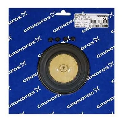 Grundfos 96519471 Dosing Pump Kits, Kit, diaphragm DME3, DME150 Chemical Metering Pumps Replacement Parts
