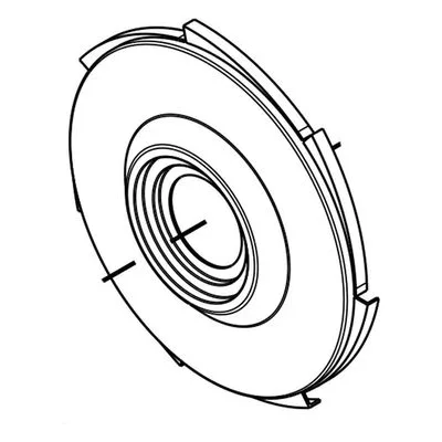 Goulds Pumps Repair Part 3L25 GUIDEVANE