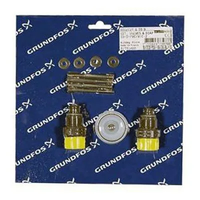 Grundfos 97751480 Dosing Pump Kits, Kit, Valve / Diaphragm SD-S-PVC/V/C-2 Chemical Metering Pumps Replacement Parts