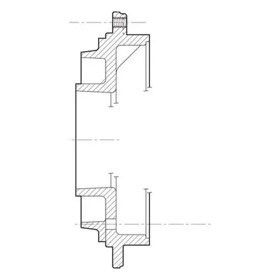 Goulds Pumps Repair Part 1L51 MOTOR ADAPTER-213-256 JM