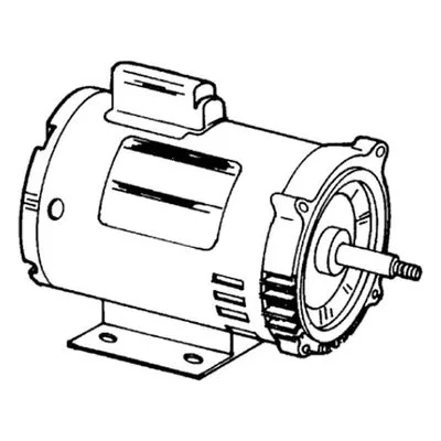 Pump Motor Repair Part 1626-103-00, 1.00HP 12VDC TENV 56J 3500 RPM 489G