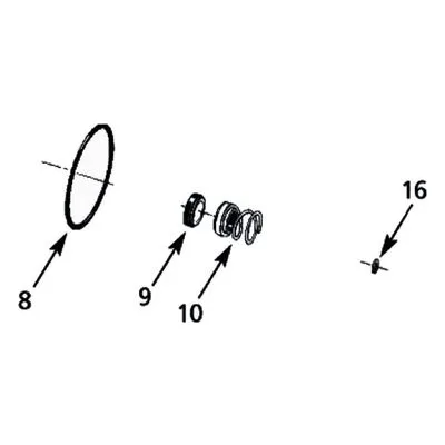 AMT Pump Repair Part 3150-300-91, SEAL REBUILD KIT VITON /CERAMIC - ALL SEAL Standard