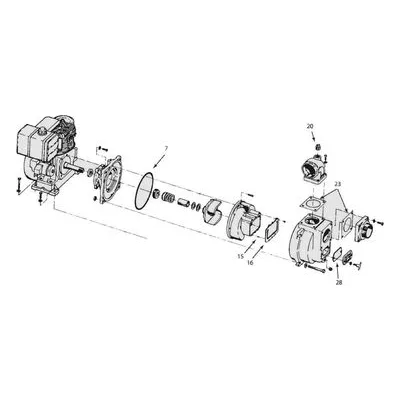 3993-300-90 AMT Pump Kit - BUNA GASKET / O-RING 4" Trash Pumps